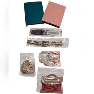 *New 7pc Bundle: Fashion Bracelets, Journals & Hair Ties